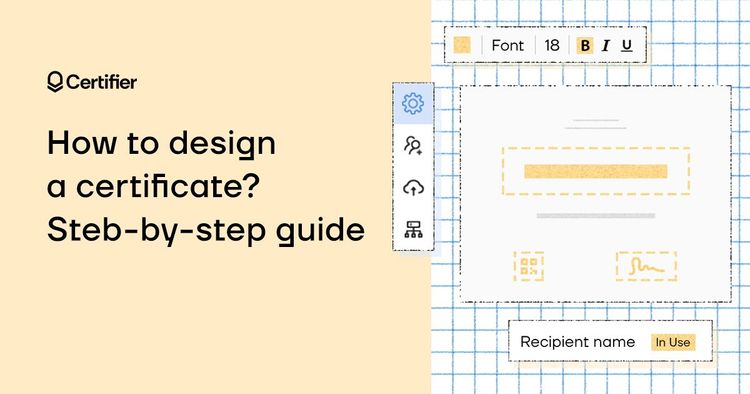 How to Design a Certificate? Step by Step Guide cover image