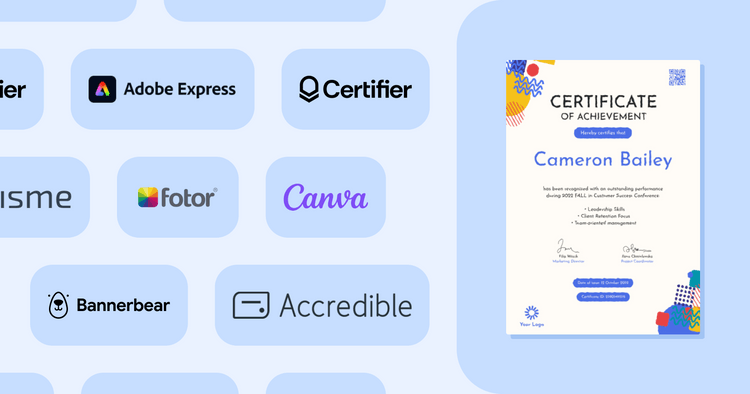 8 Epic Digital Certificate Makers to Reward Students & Employees [+Comparison Table] cover image