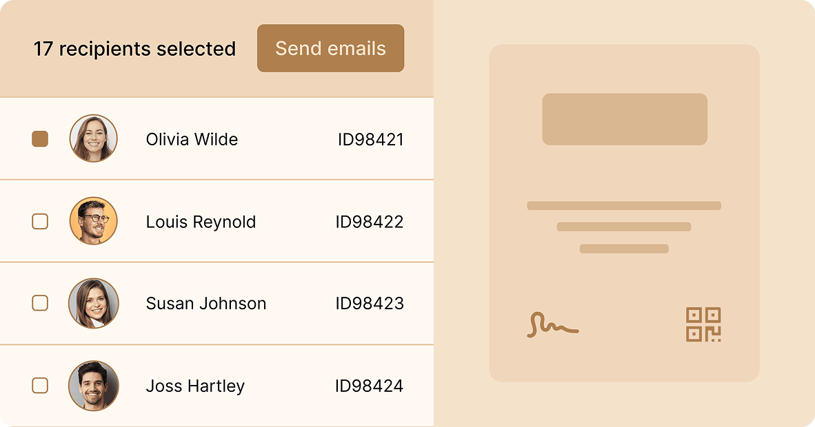 How to Send Certificates Through Email in Bulk? 3 Ways to Do It img