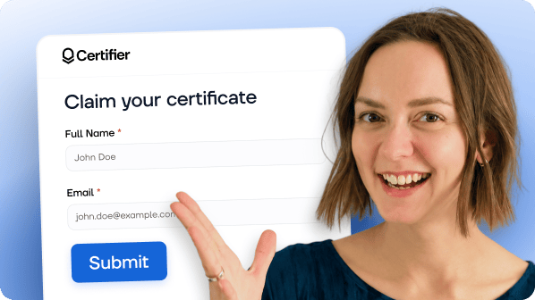 Certifier has native forms now
