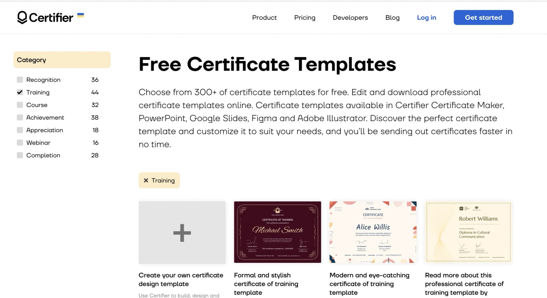 Free Certificate Templates