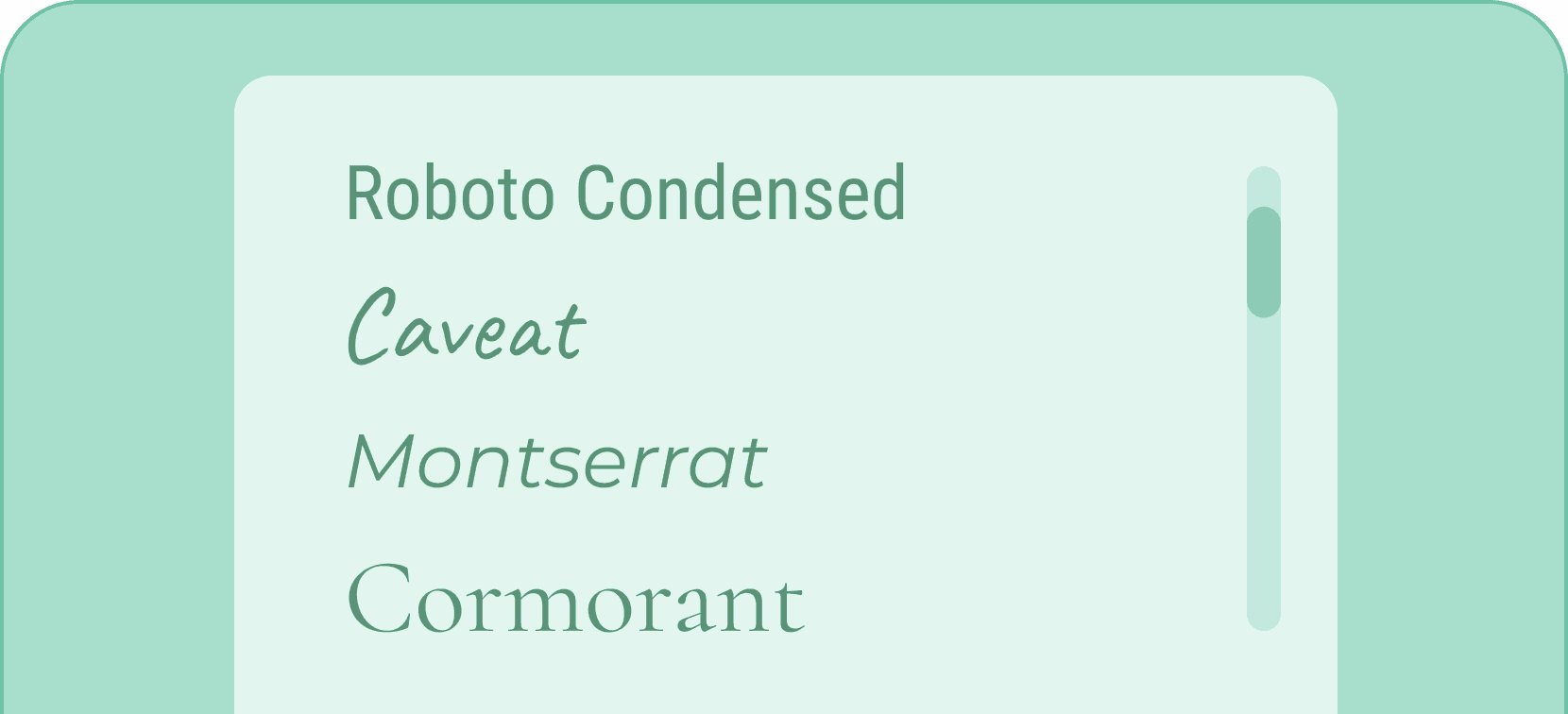 Fonts - Certifier features