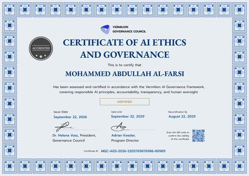 AI Ethics and Governance Certification