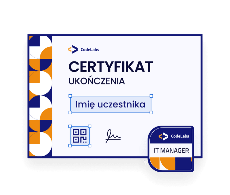 Blue CTA certificate Blue CTA certificate