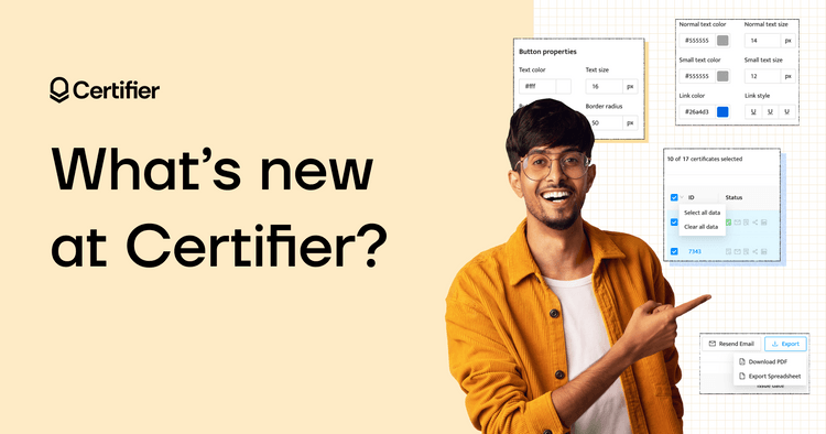 New powerful features for certificate issuers cover image New powerful features for certificate issuers cover image