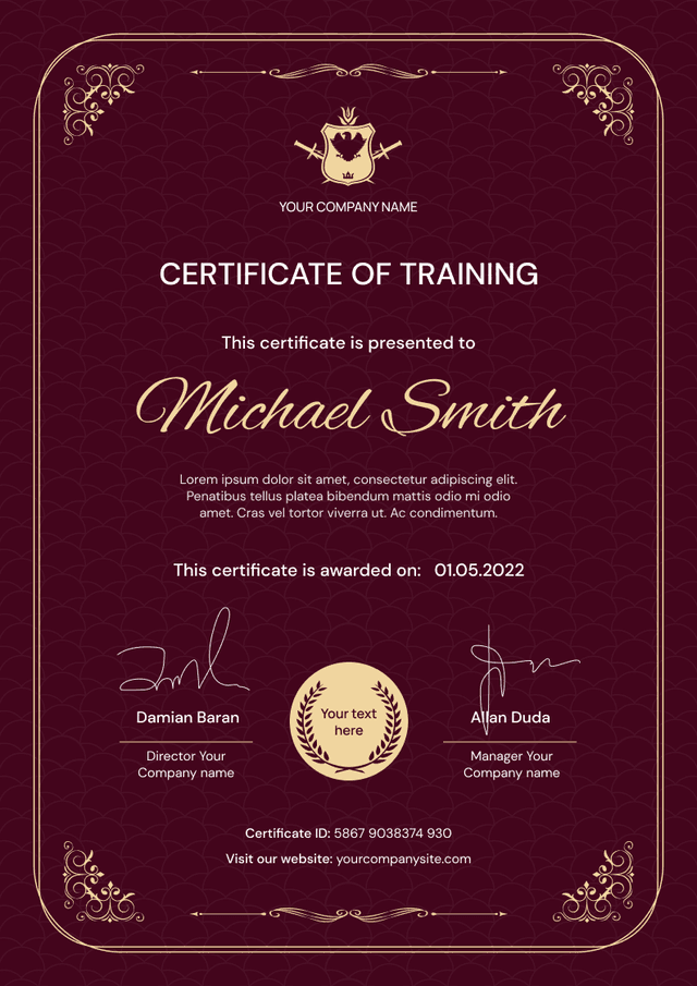 Certificate thumbnail Certificate thumbnail
