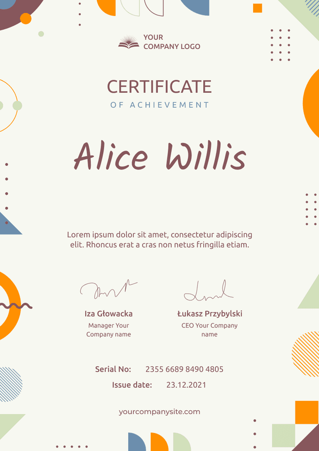 Certificate thumbnail Certificate thumbnail