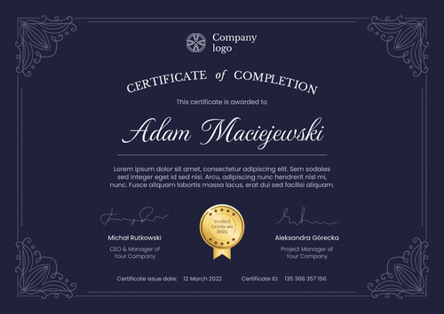 navy blue professional certificate of webinar landscape 12911 navy blue professional certificate of webinar landscape 12911