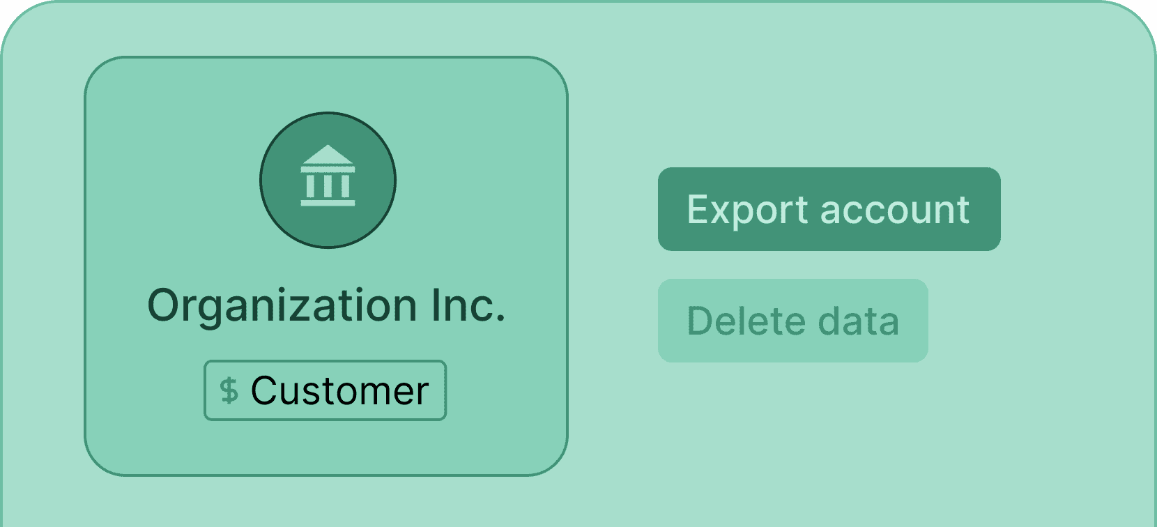 Export account data - Certifier features Export account data - Certifier features