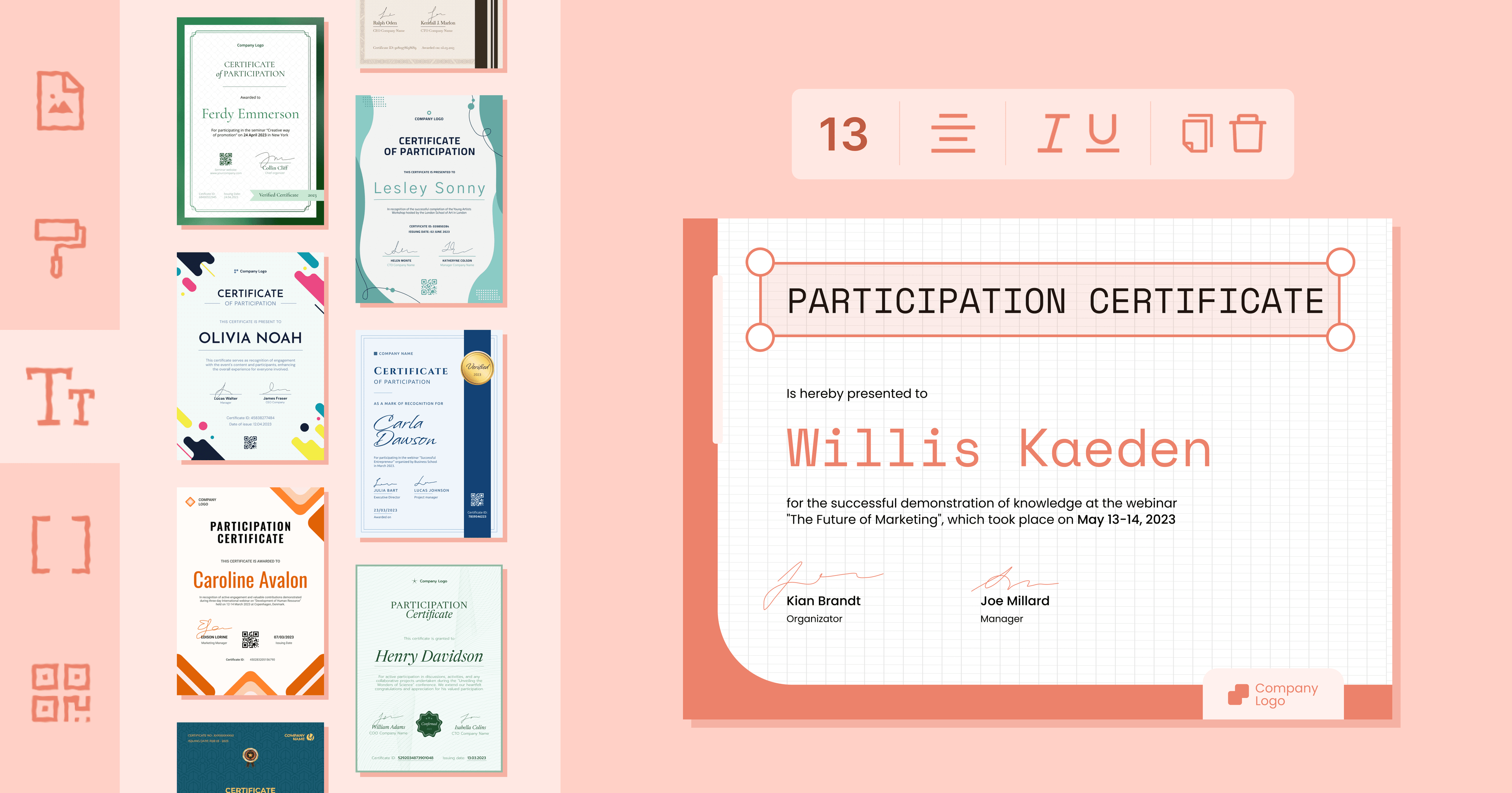 35+ Free Printable Certificate Templates You Can Edit cover image 35+ Free Printable Certificate Templates You Can Edit cover image