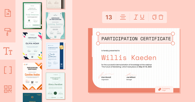 35+ Free Printable Certificate Templates You Can Edit