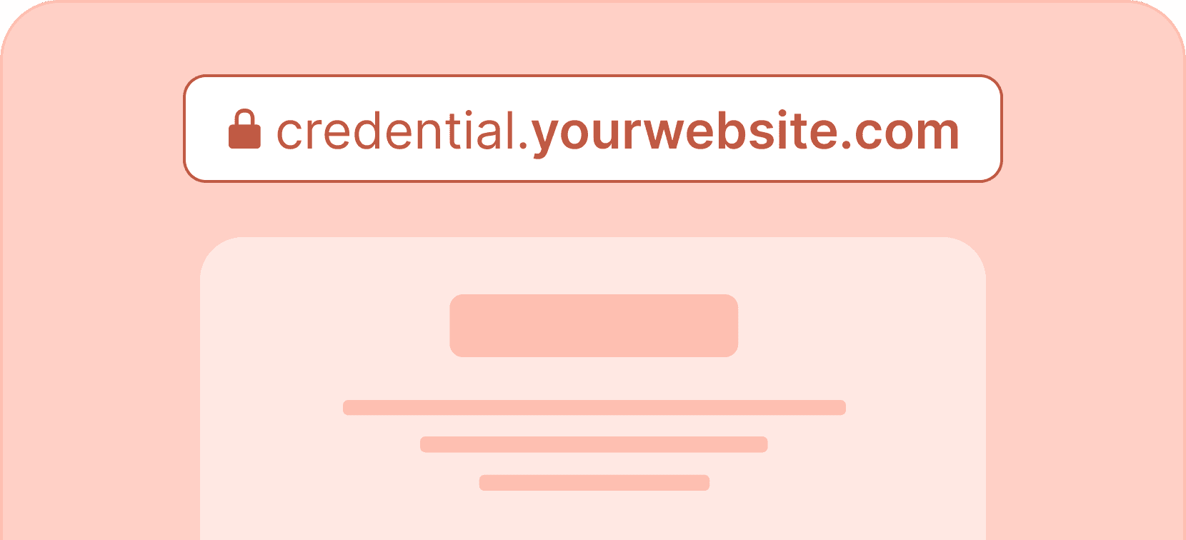Host on custom domain - Certifier features Host on custom domain - Certifier features