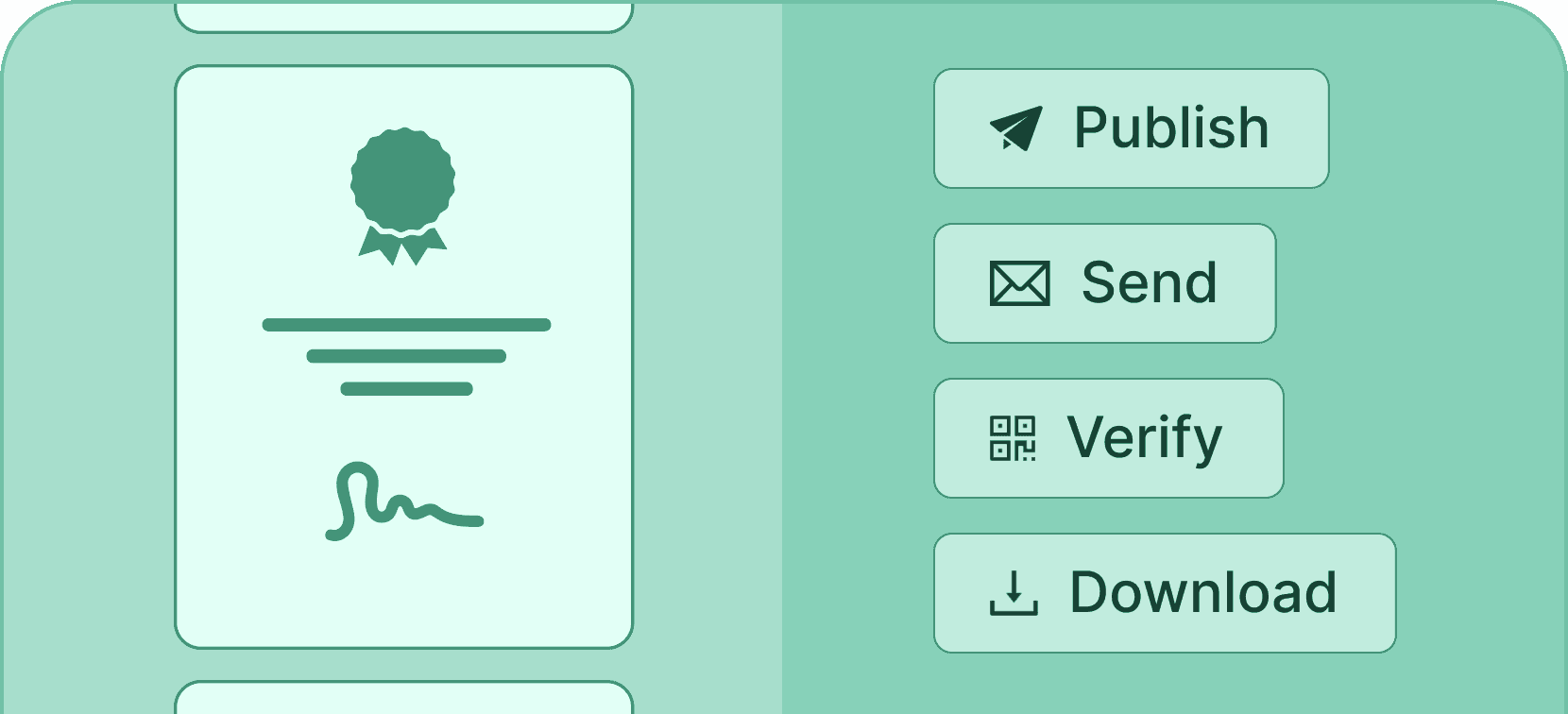 Manage credentials - Certifier features Manage credentials - Certifier features