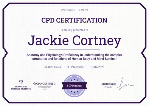 Universal and professional CPD certificate template landscape Universal and professional CPD certificate template landscape