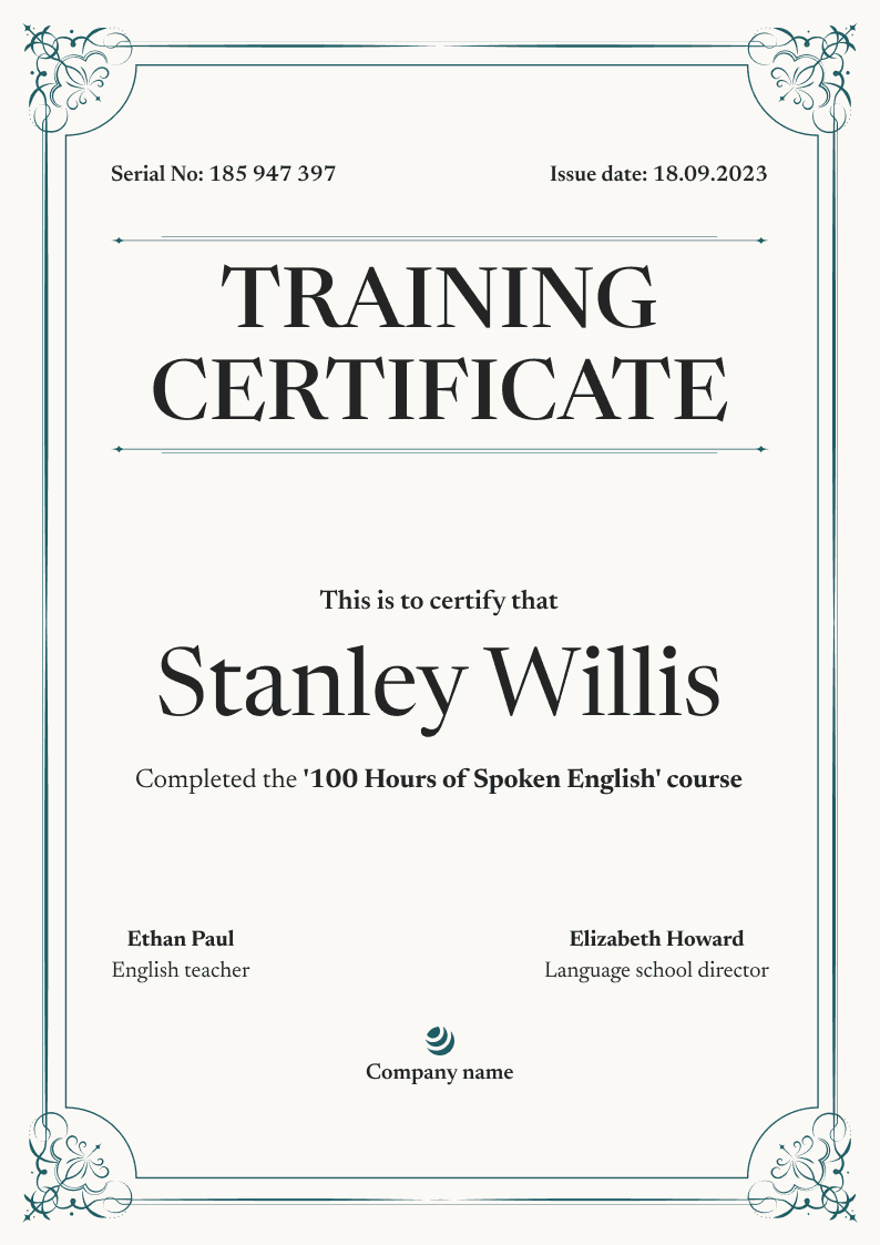 Certificate thumbnail Certificate thumbnail
