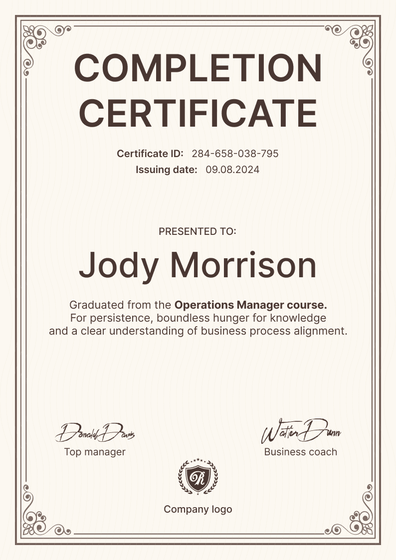 Certificate thumbnail Certificate thumbnail