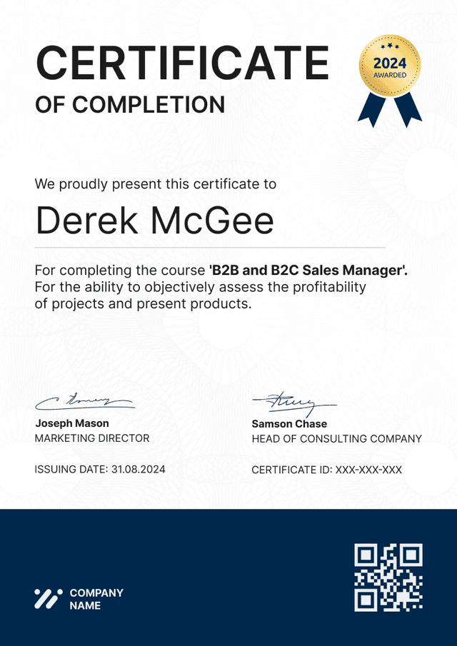 Certificate thumbnail Certificate thumbnail