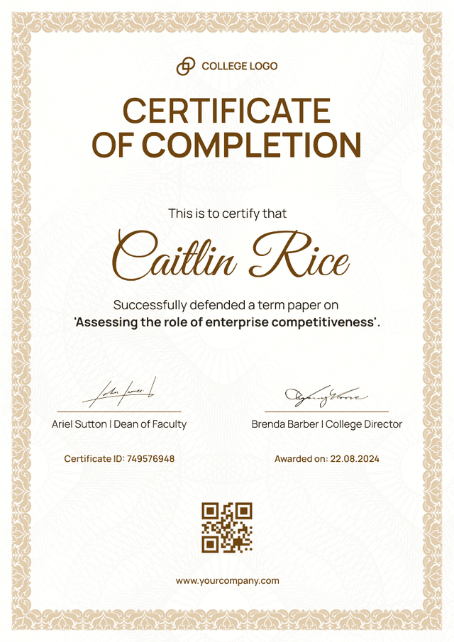 Certificate thumbnail Certificate thumbnail