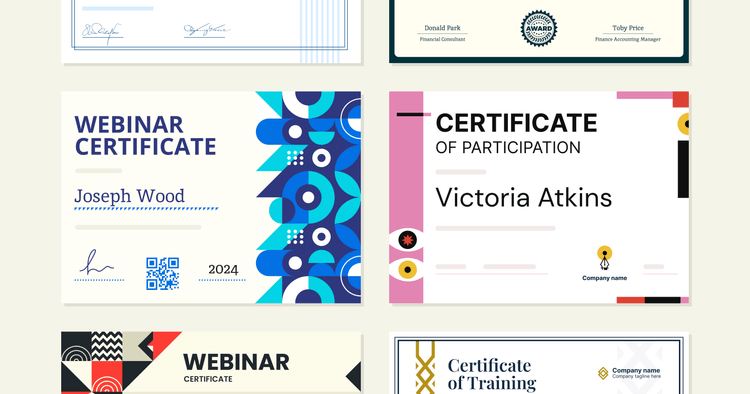 10+ Free Webinar Certificate Templates (2026 Update) cover image 10+ Free Webinar Certificate Templates (2026 Update) cover image