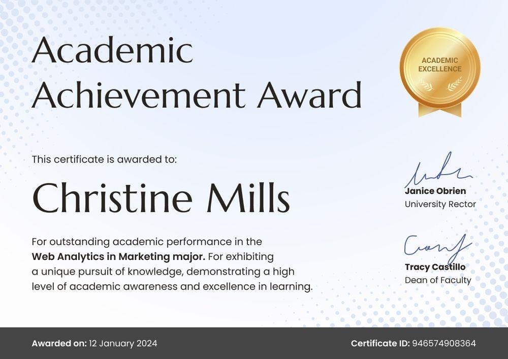 Modern and professional academic certificate template landscape Modern and professional academic certificate template landscape