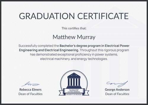 Subtle professional graduation certificate template landscape Subtle professional graduation certificate template landscape