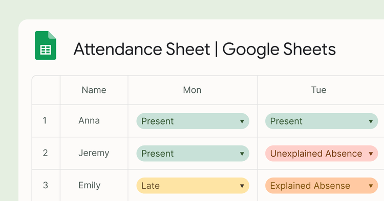 How to Make an Attendance Sheet in Google Sheets? cover image How to Make an Attendance Sheet in Google Sheets? cover image