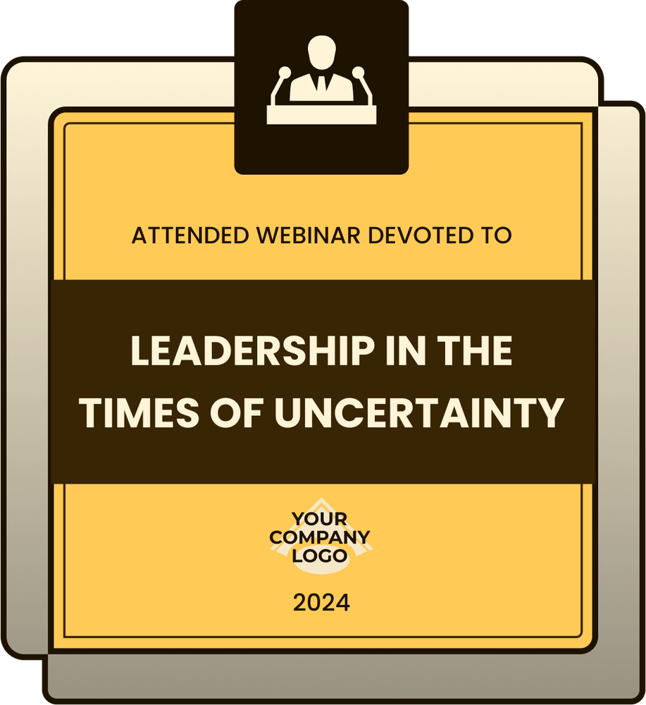 Free Modern & Bold Appreciation Badge Template to Download Free Modern & Bold Appreciation Badge Template to Download