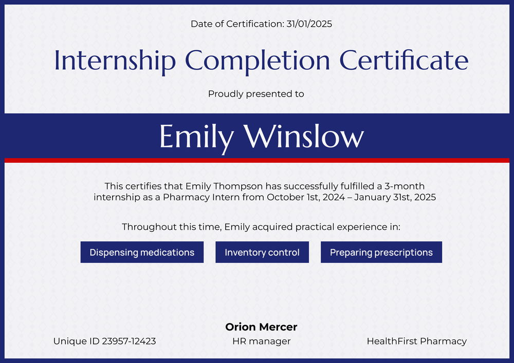 Download and Edit Our Internship Certificate Templates Free Landscape Download and Edit Our Internship Certificate Templates Free Landscape