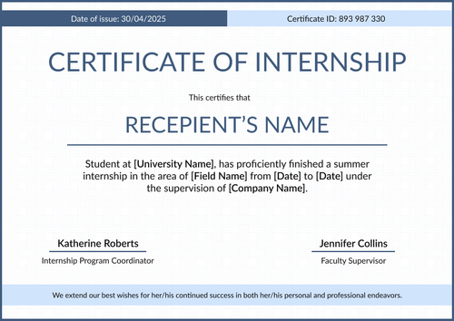 Get Your Free Harmonious Simple Internship Certificate Template Landscape Get Your Free Harmonious Simple Internship Certificate Template Landscape