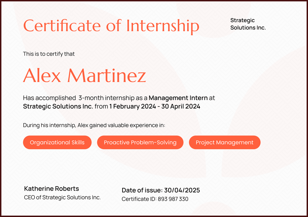 Edit this Blank Internship Certificate Today Landscape Edit this Blank Internship Certificate Today Landscape