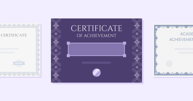 Blank Certificate Templates to Fill Out