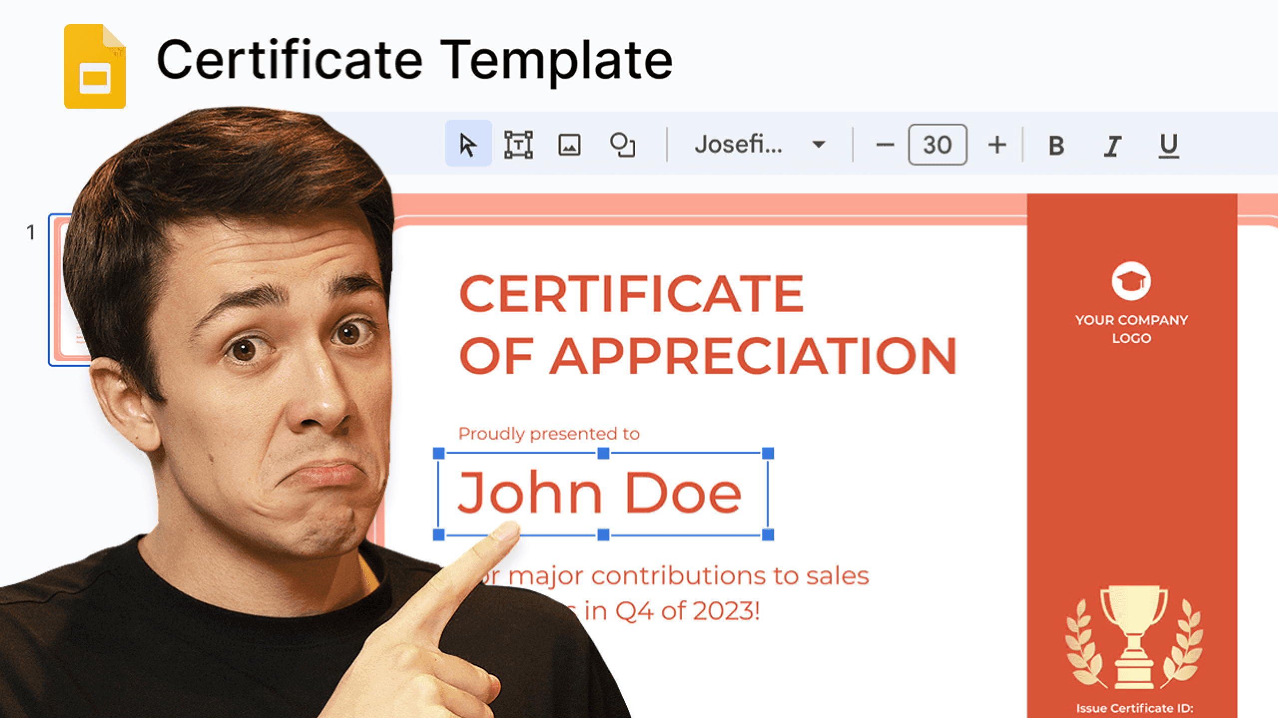 How to Make a Certificate in Google Slides How to Make a Certificate in Google Slides