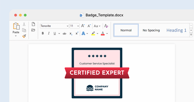 20+ Badge Templates Word to Customize for Free cover image 20+ Badge Templates Word to Customize for Free cover image
