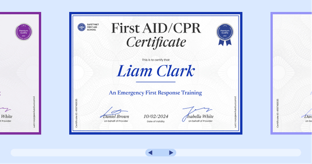 15 Free First-Aid Certificate Templates