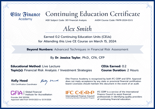 Free Professional CEU Certificate Template - Edit & Download Landscape Free Professional CEU Certificate Template - Edit & Download Landscape