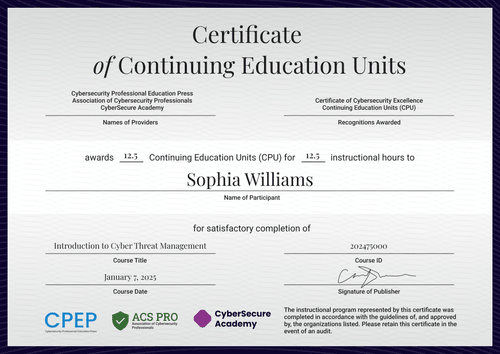 Free Editable Professional CEU Certificate Template - Download Now Landscape Free Editable Professional CEU Certificate Template - Download Now Landscape