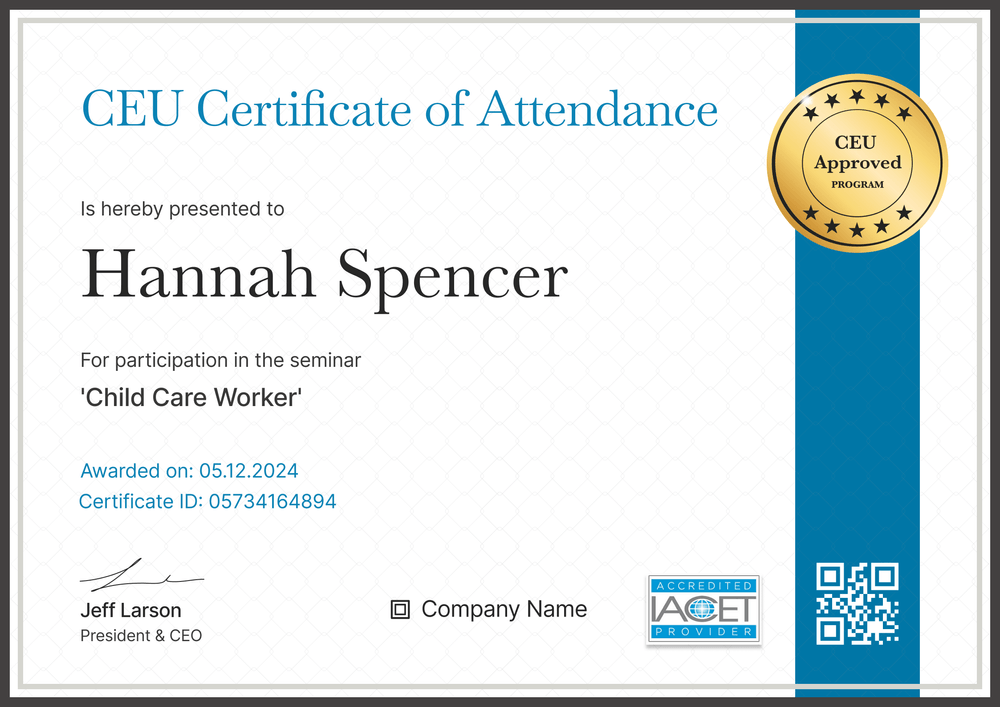 Free Distinctive CEU Certificate Template for Teachers - Edit Online Landscape Free Distinctive CEU Certificate Template for Teachers - Edit Online Landscape