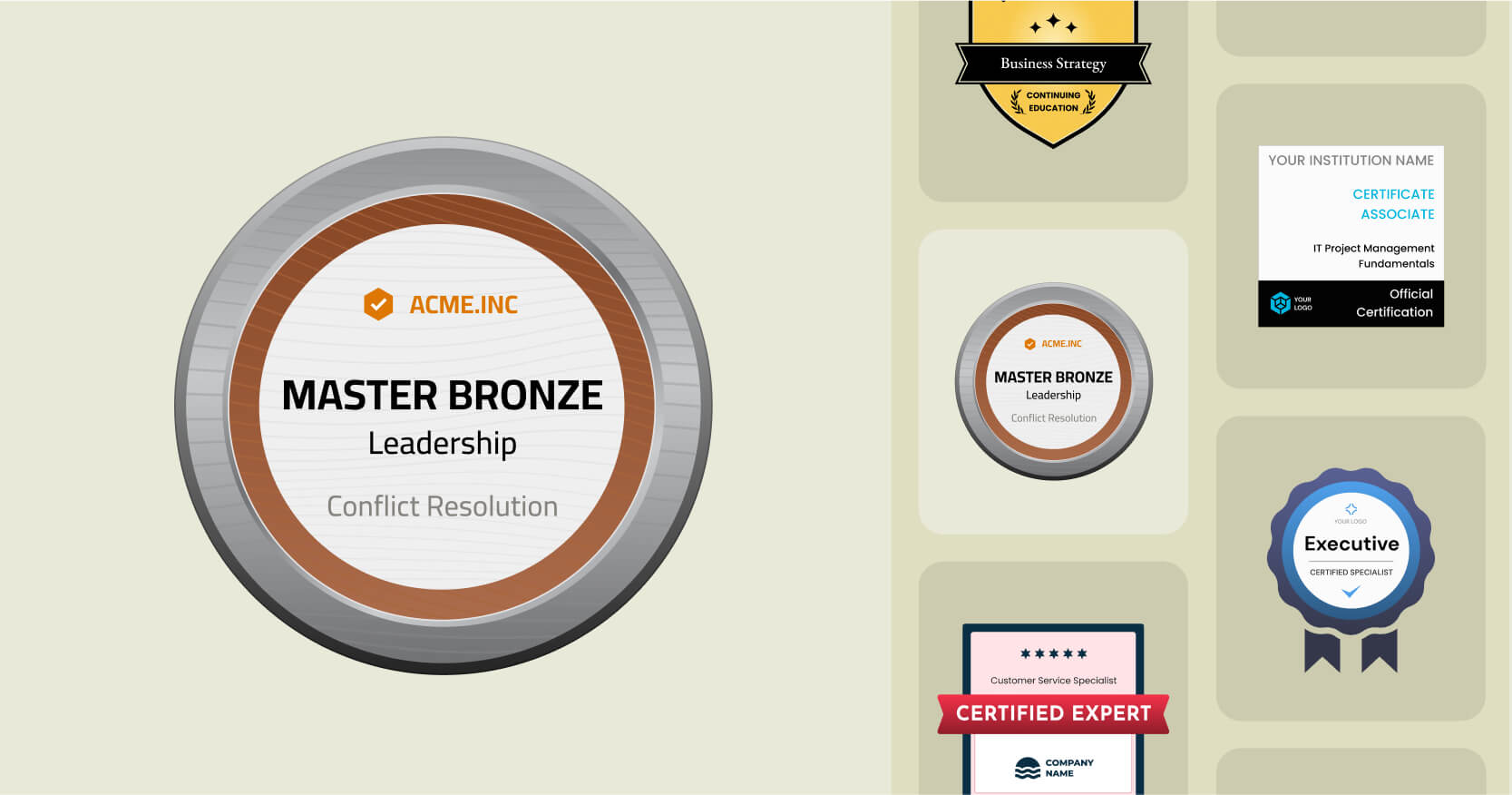 15 Free Achievement Badges to Edit Online cover image 15 Free Achievement Badges to Edit Online cover image