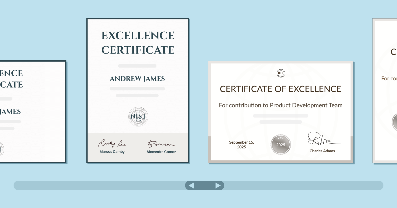 15 Certificate of Excellence Templates to Download cover image 15 Certificate of Excellence Templates to Download cover image