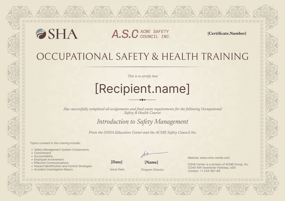 Concise OSHA 30 Certificate Template Edit Online – Certifier #1 on G2 Landscape Concise OSHA 30 Certificate Template Edit Online – Certifier #1 on G2 Landscape
