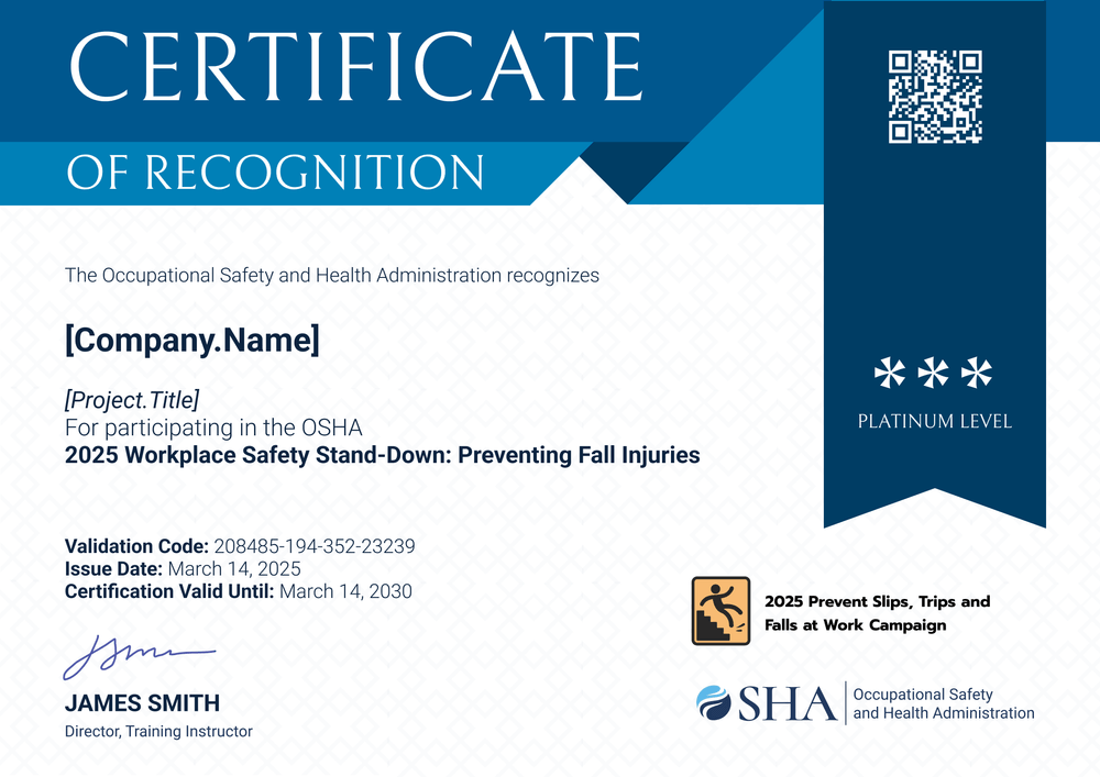 Practical Professional OSHA 30 Certificate Template – Free & Verifiable Landscape Practical Professional OSHA 30 Certificate Template – Free & Verifiable Landscape