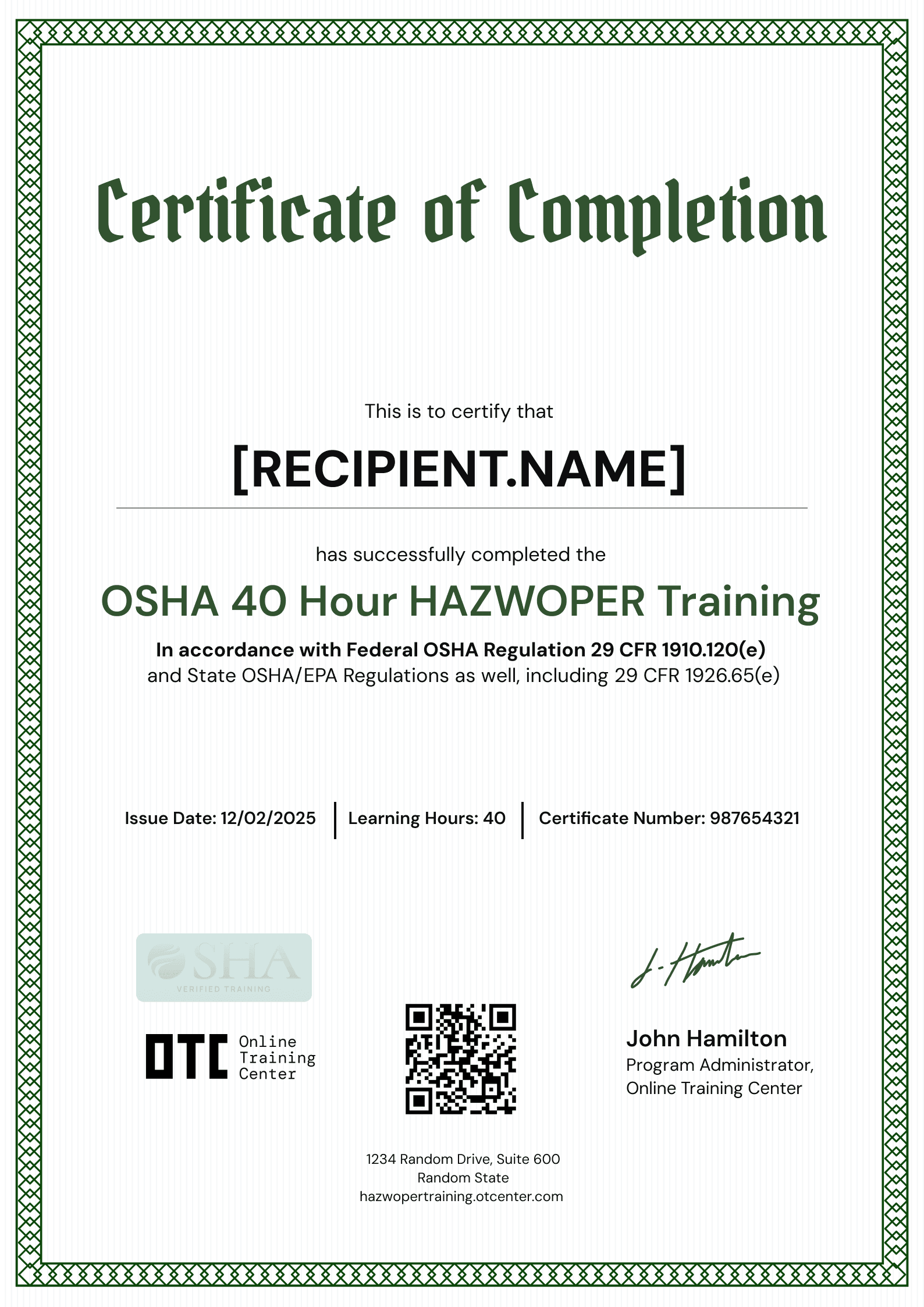 Certificate thumbnail Certificate thumbnail