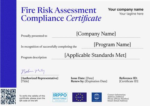 Free Dynamic Safety Training Certificate Template – Editable Online with Certifier Landscape Free Dynamic Safety Training Certificate Template – Editable Online with Certifier Landscape