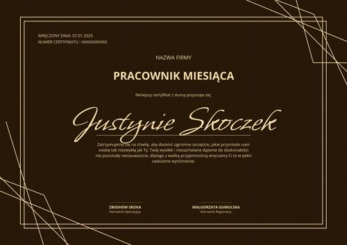 Darmowy i wyjątkowy dyplom pracownika miesiąca wzór – pozioma Darmowy i wyjątkowy dyplom pracownika miesiąca wzór – pozioma