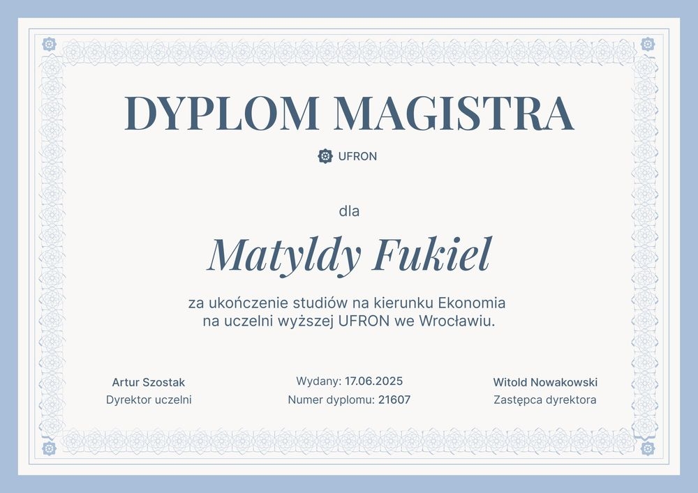 Tradycyjny dyplom szablon – pozioma Tradycyjny dyplom szablon – pozioma