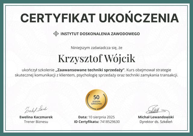 Certificate thumbnail Certificate thumbnail