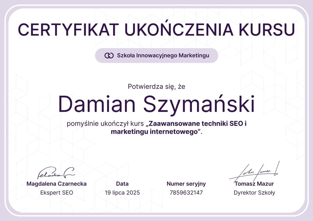 Edytuj ten darmowy certyfikat szkolenia wzór – pozioma Edytuj ten darmowy certyfikat szkolenia wzór – pozioma