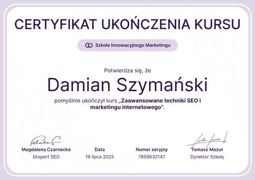 Edytuj ten darmowy certyfikat szkolenia wzór – pozioma Edytuj ten darmowy certyfikat szkolenia wzór – pozioma