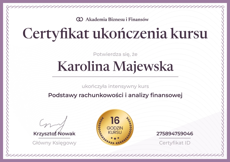 Wyjątkowy i profesjonalny certyfikat ukończenia szkolenia wzór Wyjątkowy i profesjonalny certyfikat ukończenia szkolenia wzór