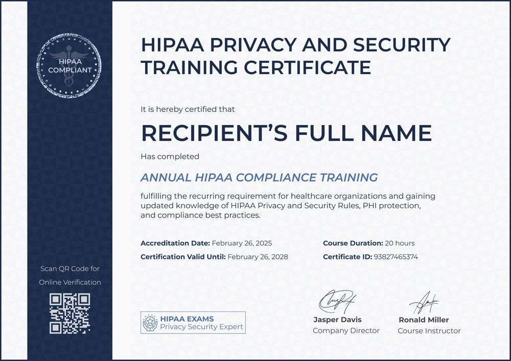 Annual HIPAA Compliance Certificate Template - Secure & Editable Online  Landscape min.jpg Annual HIPAA Compliance Certificate Template - Secure & Editable Online  Landscape min.jpg